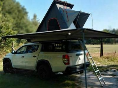 gebraucht Mitsubishi L 200 Spirit Doka 4WD ALU-CAB Dachzelt DAB+