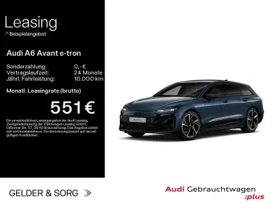 Gebraucht Audi A6 e-tron S-Line 314 kW (428 PS) 2025 Plasmablau metallic Kombi