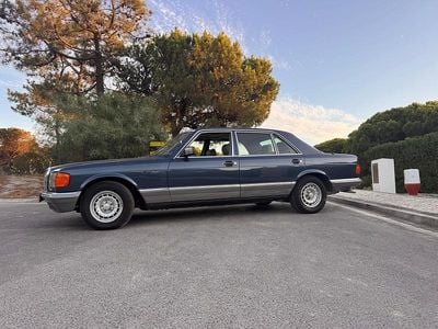 Second-hand Mercedes 500 293 CP (215 kW) 1981 Albastru Berlinǎ