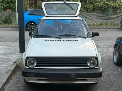 Gebraucht VW Golf II 55 PS (40 kW) 1987 Weiß Kleinwagen
