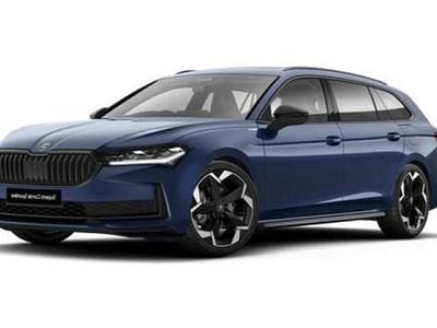 Cobalt blau metallic Neu 2026 Skoda Superb Kombi | 51.850 € (Etwas zu teuer)