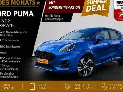 Gebraucht Ford Puma ST-Line X 125 PS (91 kW) 2021 Blau SUV