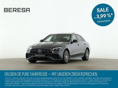 Grau Gebraucht 2023 Mercedes C43 AMG AMG Limousine | 55.850 € (Fairer Preis)