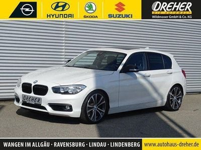 Gebraucht BMW 120 Advantage 184 PS (135 kW) 2017 Mineralweiss metallic Kleinwagen