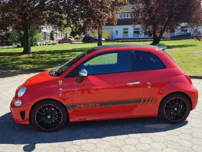 Gebraucht Abarth 595C Turismo 165 PS (121 kW) 2017 Rot Cabrio