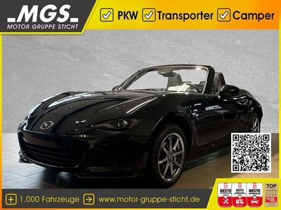Neu Mazda MX5 Exclusive-Line 132 PS (97 kW) 2025 Jet black Cabrio