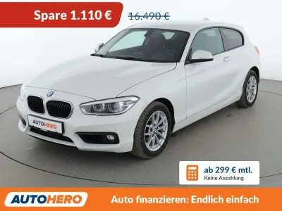 Gebraucht BMW 120 Advantage 190 PS (139 kW) 2016 Weiß Kleinwagen