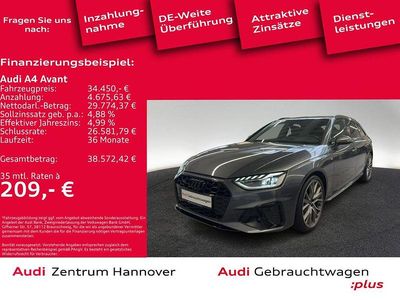 Gebraucht Audi A4 S-Line 204 PS (150 kW) 2023 Daytonagrau perleffekt Kombi
