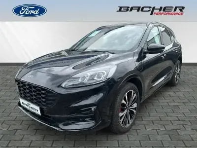 Gebraucht Ford Kuga ST-Line X 225 PS (165 kW) 2022 Agate black metallic (metallic) SUV
