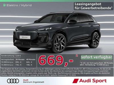Neu Audi Q6 e-tron Sport 284 kW (387 PS) 2025 Grau SUV