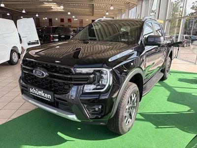 Neu Ford Ranger Wildtrack 281 PS (206 kW) 2025 Obsidianschwarz metallic Pickup
