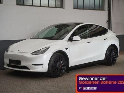 Gebraucht Tesla Model Y Performance 392 kW (534 PS) 2024 Weiß SUV