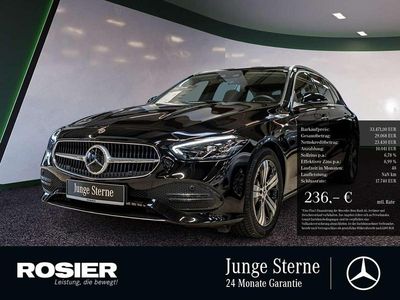 Gebraucht Mercedes C200 Advanced 163 PS (119 kW) 2024 Schwarz Kombi
