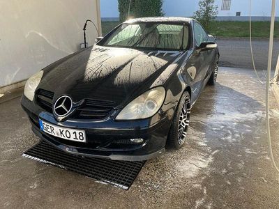 Gebraucht Mercedes SLK200 163 PS (119 kW) 2005 Schwarz Cabrio
