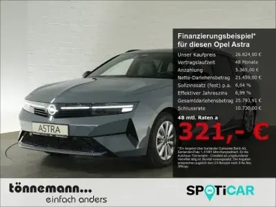 Neu Opel Astra Edition 145 PS (106 kW) 2026 Grafik grau Kombi