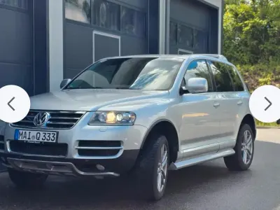 Brugt VW Touareg 165 HK (121 kW) 2006 Sølv SUV