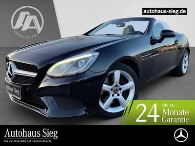 Obsidianschwarz Gebraucht 2019 Mercedes SLC200 Cabrio | 28.974 € (Etwas zu teuer)