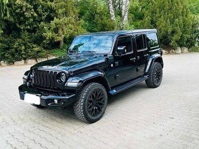 gebraucht Jeep Wrangler (All Black) 2.0 Plug-In Hybrid 4xe mit BRUTE Felgen