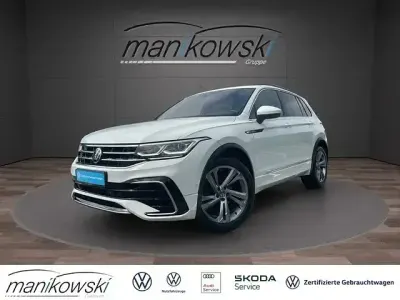 Gebraucht VW Tiguan R-line 150 PS (110 kW) 2023 Weiß SUV