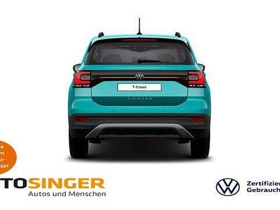 Makenatürkis metallic Gebraucht 2023 VW T-Cross Move SUV | 21.930 € (Fairer Preis)
