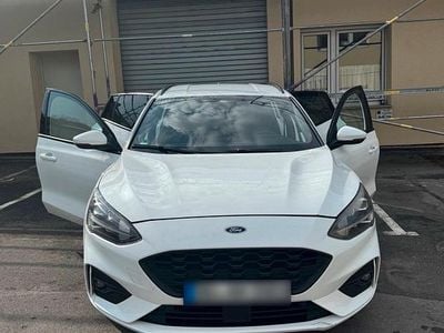 Brugt Ford Focus ST-Line 150 HK (110 kW) 2019 Hvid Stationcar
