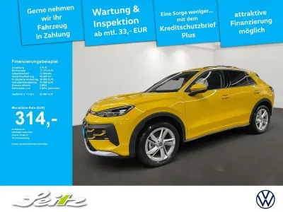 Gebraucht VW T-Roc Cabriolet Life 150 PS (110 kW) 2025 Gelb SUV