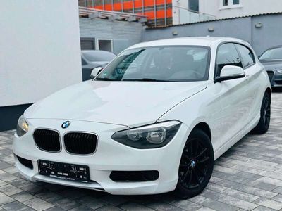 gebraucht BMW 116 116 d *Alpina Weiß* Sport Getriebe*SHG*