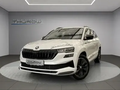 Brugt Skoda Karoq SportLine 190 HK (139 kW) 2024 Hvid SUV