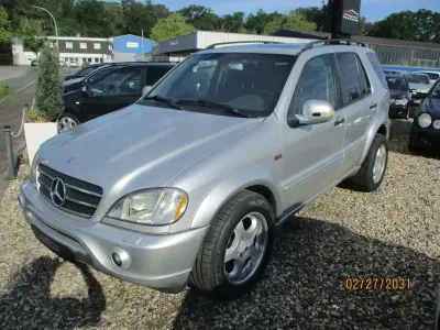 Gebraucht Mercedes ML55 AMG AMG 347 PS (255 kW) 2001 Silber SUV