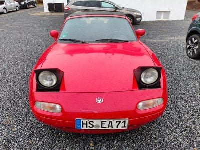 Second-hand Mazda MX5 131 CP (96 kW) 1994 Roșu Cabrio