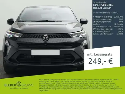 Brugt Renault Captur Techno 158 HK (116 kW) 2025 Sort SUV