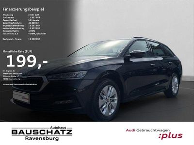 Gebraucht Skoda Octavia Ambition 116 PS (85 kW) 2022 Schwarz Kombi