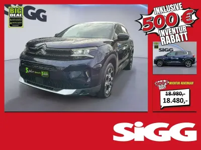 Gebraucht Citroën C5 Aircross PureTech 131 PS (96 kW) 2024 Blau SUV