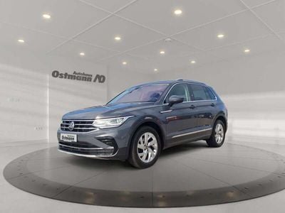 Grau Gebraucht 2021 VW Tiguan Elegance SUV | 31.880 € (Teuer)