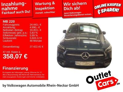 Gebraucht Mercedes B220 AMG 190 PS (139 kW) 2019 Blau Van / Kleinbus
