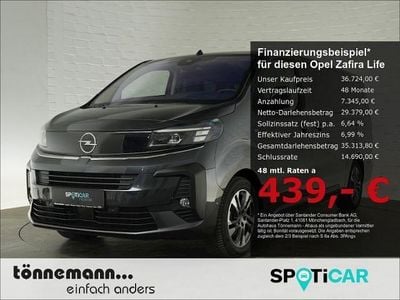 Gebraucht Opel Zafira Life Edition 177 PS (130 kW) 2024 Grau Van / Kleinbus