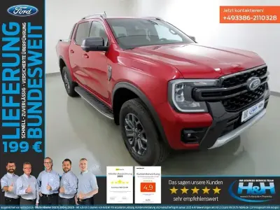 Gebraucht Ford Ranger Wildtrack 205 PS (150 kW) 2023 Rot Pickup