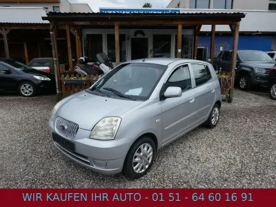 Gebraucht Kia Picanto EX 65 PS (47 kW) 2004 Silber Kleinwagen