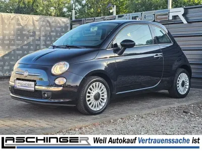 Gebraucht Fiat 500 Lounge 69 PS (50 kW) 2012 Schwarz Kleinwagen