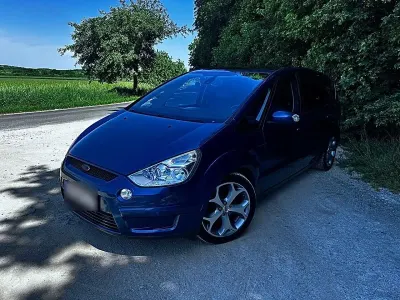Gebraucht Ford S-MAX S 97 PS (71 kW) 2008 Blau Van / Kleinbus