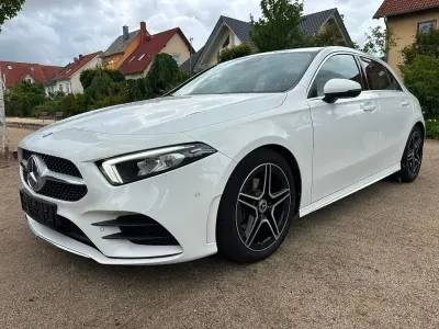 Gebraucht Mercedes A200 AMG 163 PS (119 kW) 2018 Weiß Limousine