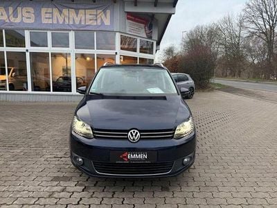 Night blue Gebraucht 2014 VW Touran Highline Van / Kleinbus | 11.990 € (Fairer Preis)