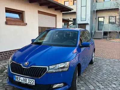 Gebraucht Skoda Fabia Active 75 PS (55 kW) 2019 Blau Kleinwagen