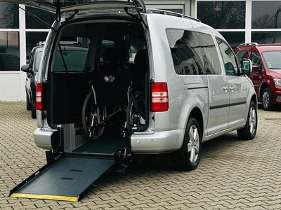 Gebraucht VW Caddy Maxi 102 PS (75 kW) 2012 Silber Van / Kleinbus