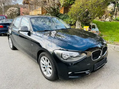 Gebraucht BMW 116 Sport Line 136 PS (100 kW) 2015 Schwarz Kleinwagen