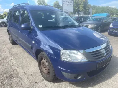 Gebraucht Dacia Logan MCV Lauréate 105 PS (77 kW) 2009 Blau Kombi