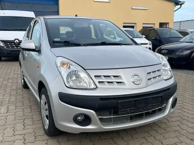 Gebraucht Nissan Pixo Acenta 68 PS (50 kW) 2009 Silber Kleinwagen
