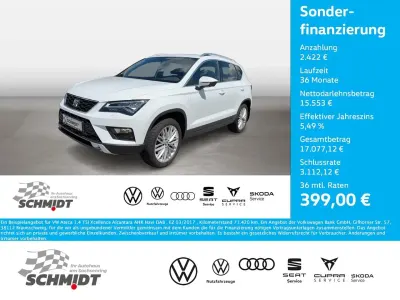 Gebraucht Seat Ateca XCELLENCE 150 PS (110 kW) 2017 "nevada" weiss SUV