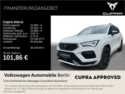 Neu Cupra Ateca 150 PS (110 kW) 2026 "bila" weiss SUV