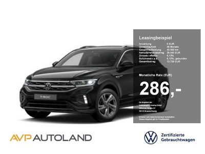 Gebraucht VW T-Roc R-line 150 PS (110 kW) 2025 Deep black perleffekt (metallic) SUV